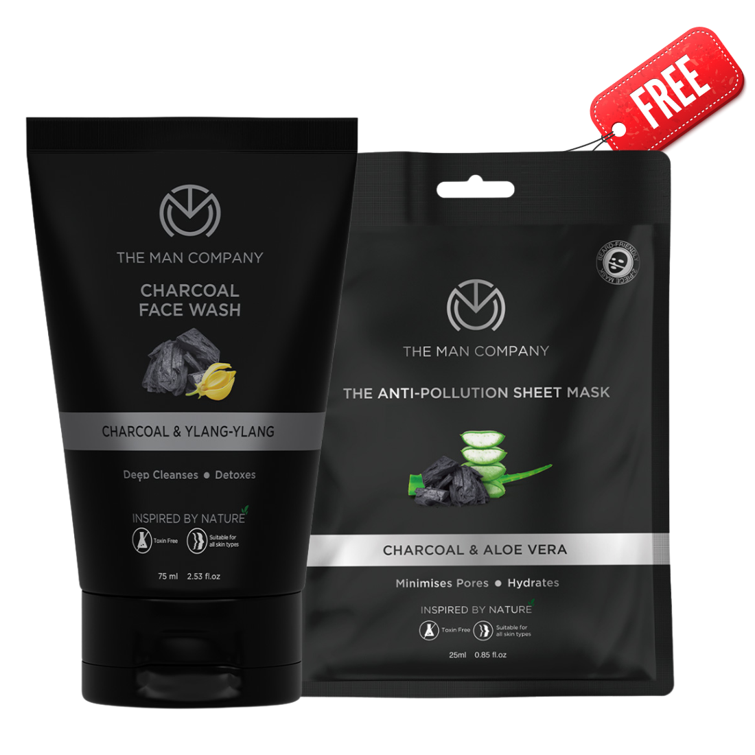 Charcoal Face Wash I Charcoal & Ylang Ylang (75ml)
Charcoal Face Wash I Charcoal & Ylang Ylang (75ml)