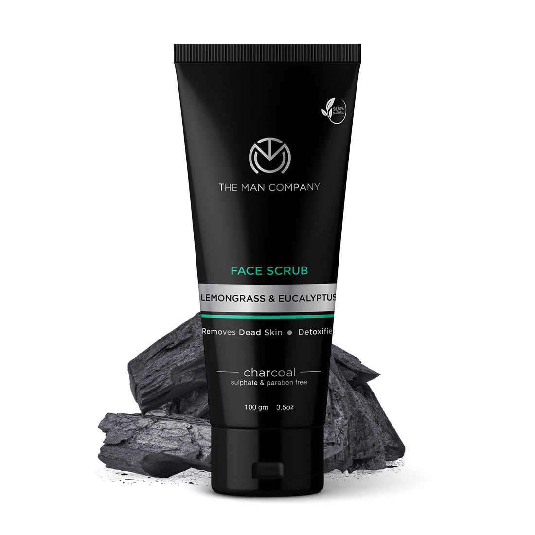 Charcoal Face Scrub | Charcoal & Eucalyptus (100g)
Charcoal Face Scrub | Charcoal & Eucalyptus (100g)