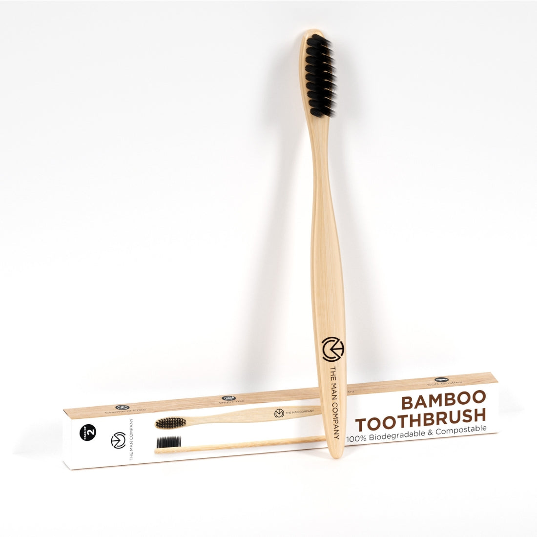 Set of 4 - Bamboo ToothBrush (Pack of 2x2)
Set of 4 - Bamboo ToothBrush (Pack of 2x2)