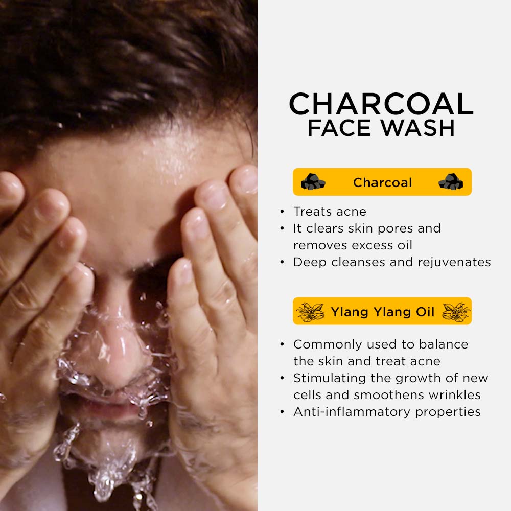 Charcoal Face Wash (100ml)
Charcoal Face Wash (100ml)