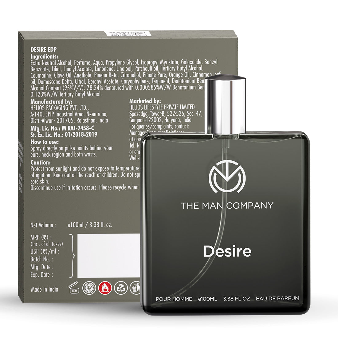 Eau De Parfum I Desire (100ml)