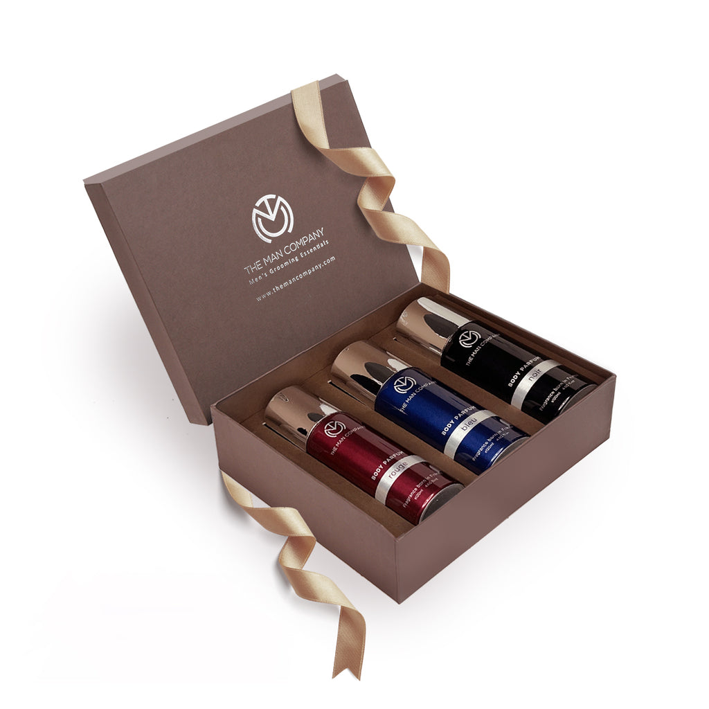 Men's Body Perfume Trio (Pack of 3) The Man Company