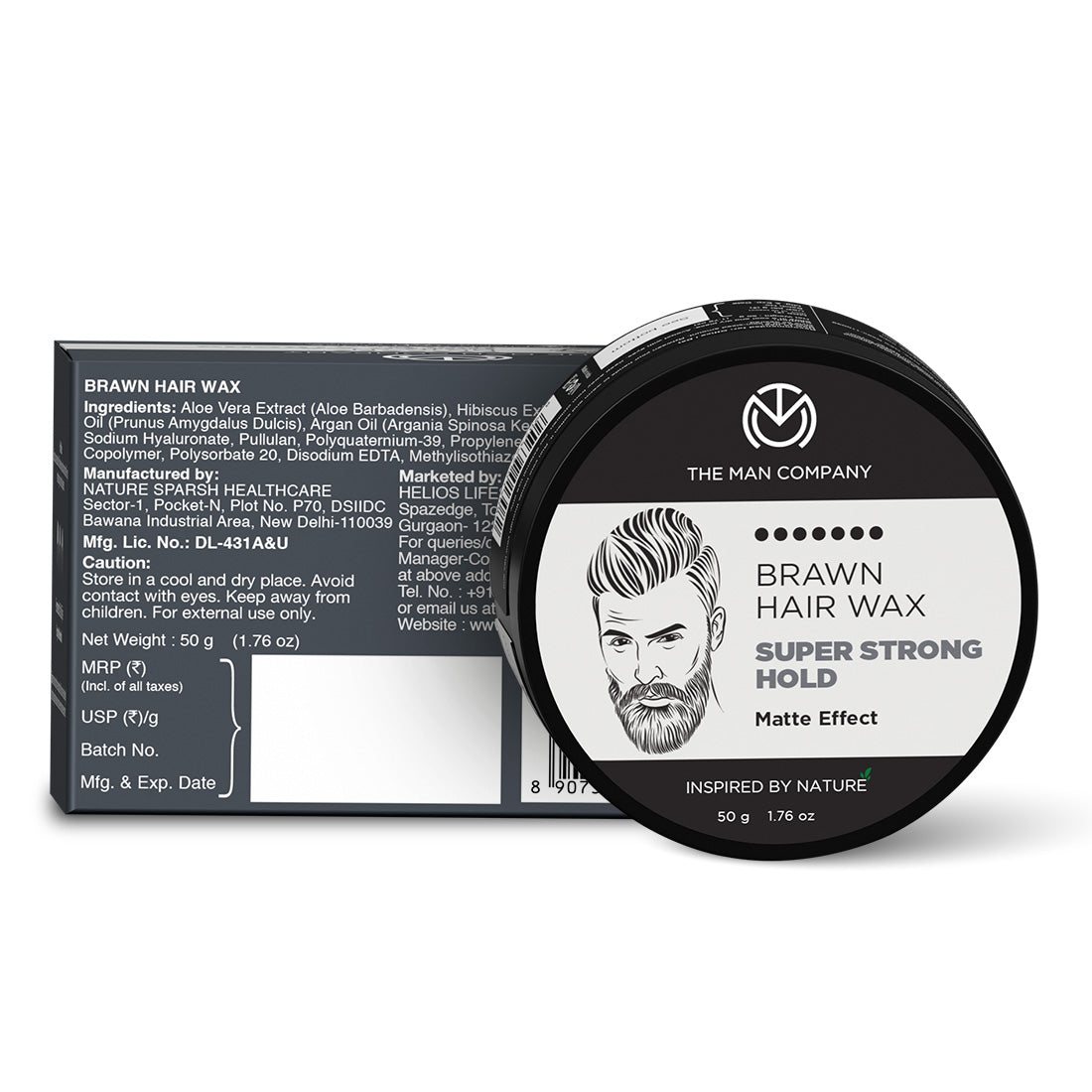 Brawn Hair Wax | Almond & Argan Oil
Brawn Hair Wax | Almond & Argan Oil