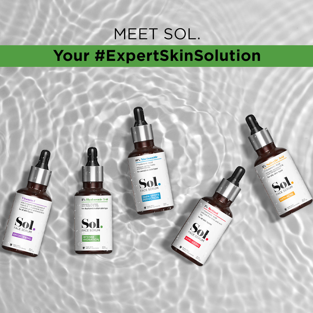 Sol. 2% Hyaluronic Acid Intense Hydration Face Serum