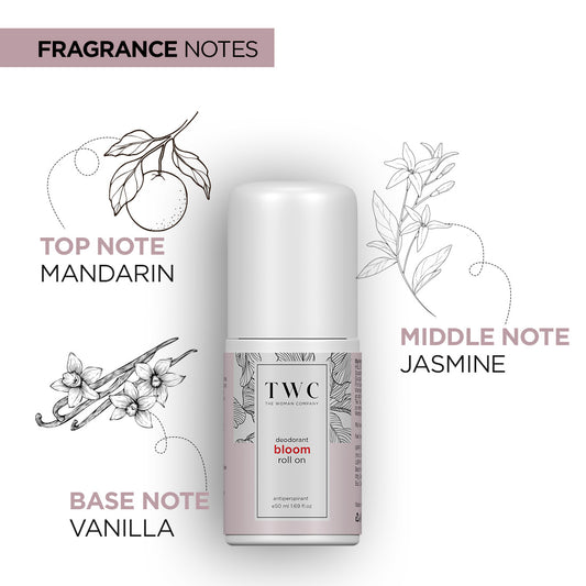 The Woman Company | Roll On Deo Bloom