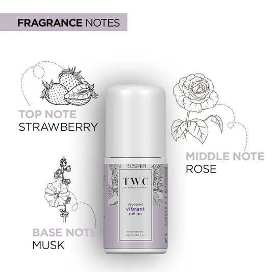 The Woman Company | Roll On Deo Vibrant