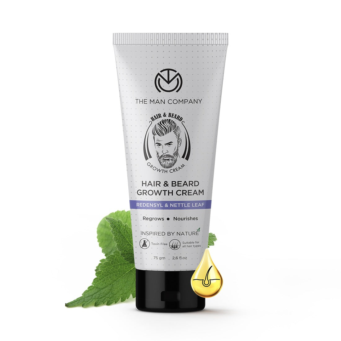 Hair & Beard Growth Cream | Redensyl & Nettle Leaf
Hair & Beard Growth Cream | Redensyl & Nettle Leaf