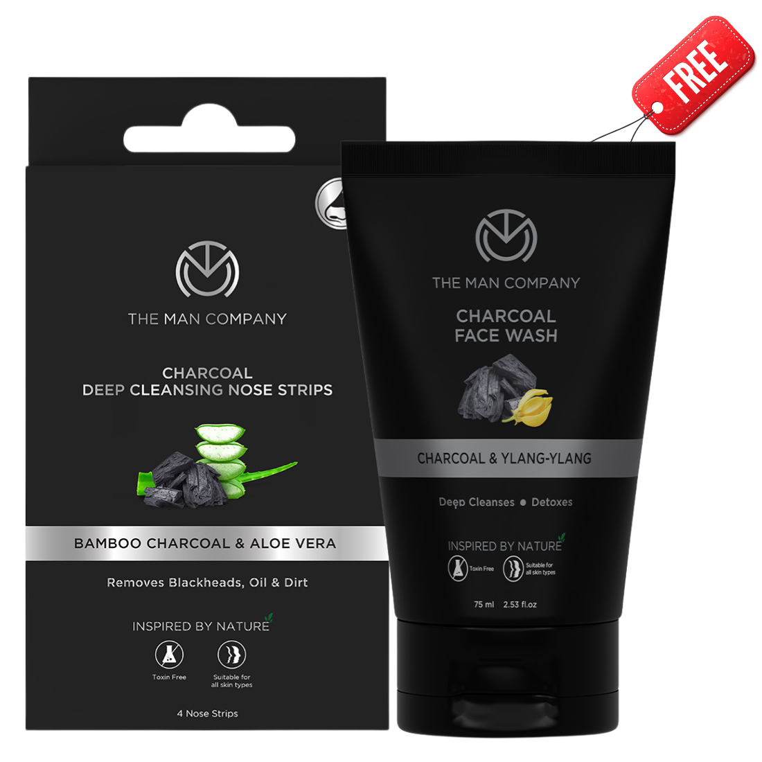 Deep Cleansing Nose Strip | Bamboo Charcoal & Aloe Vera
Deep Cleansing Nose Strip | Bamboo Charcoal & Aloe Vera