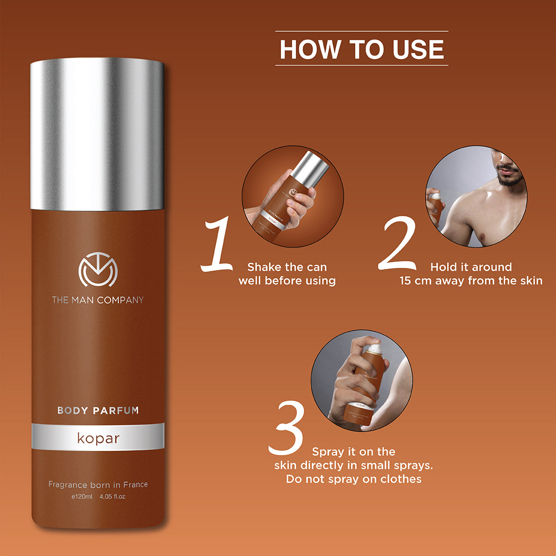 Body Perfume | Kopar (120ml)