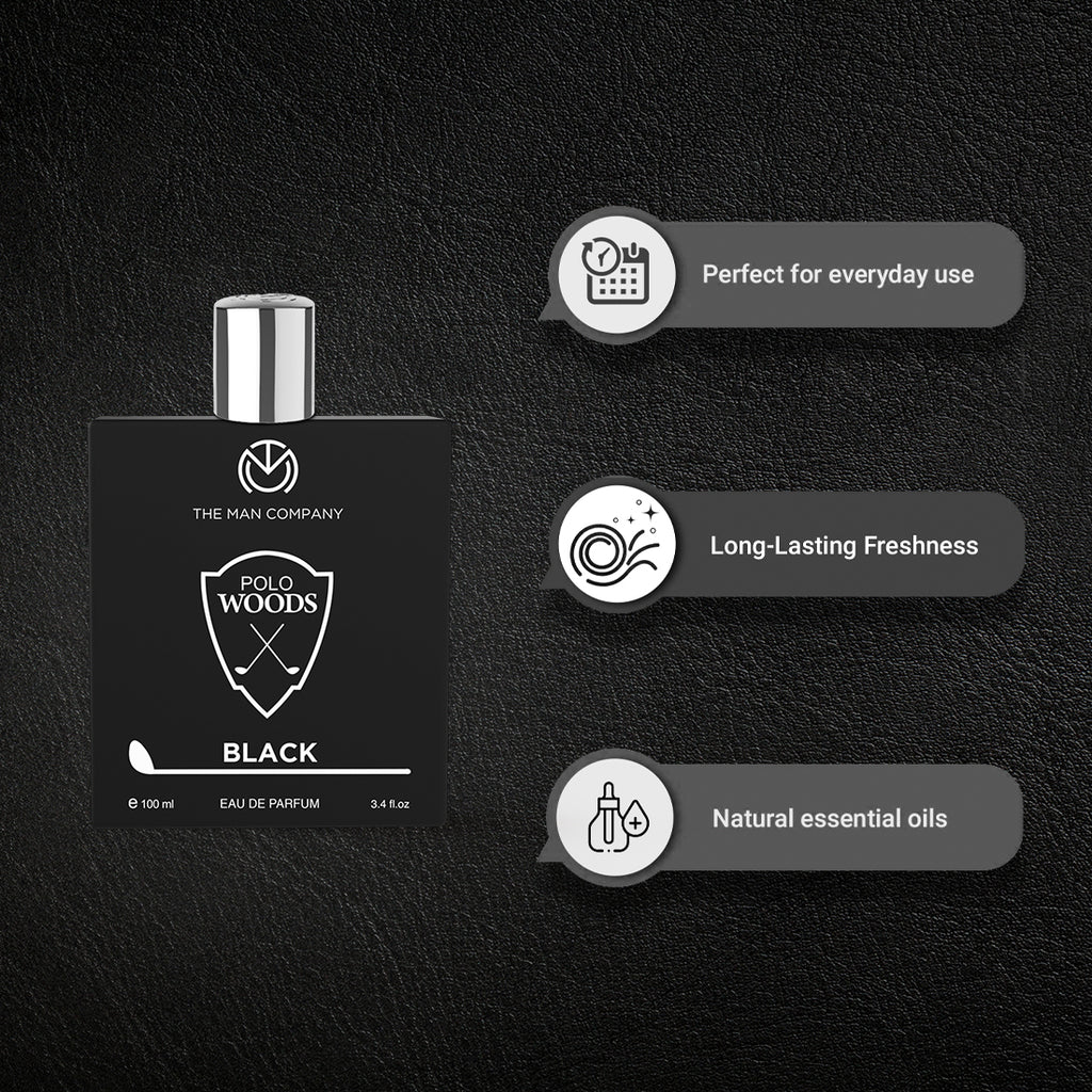 The Man Company Eau De Parfum Polo Black (100ml)