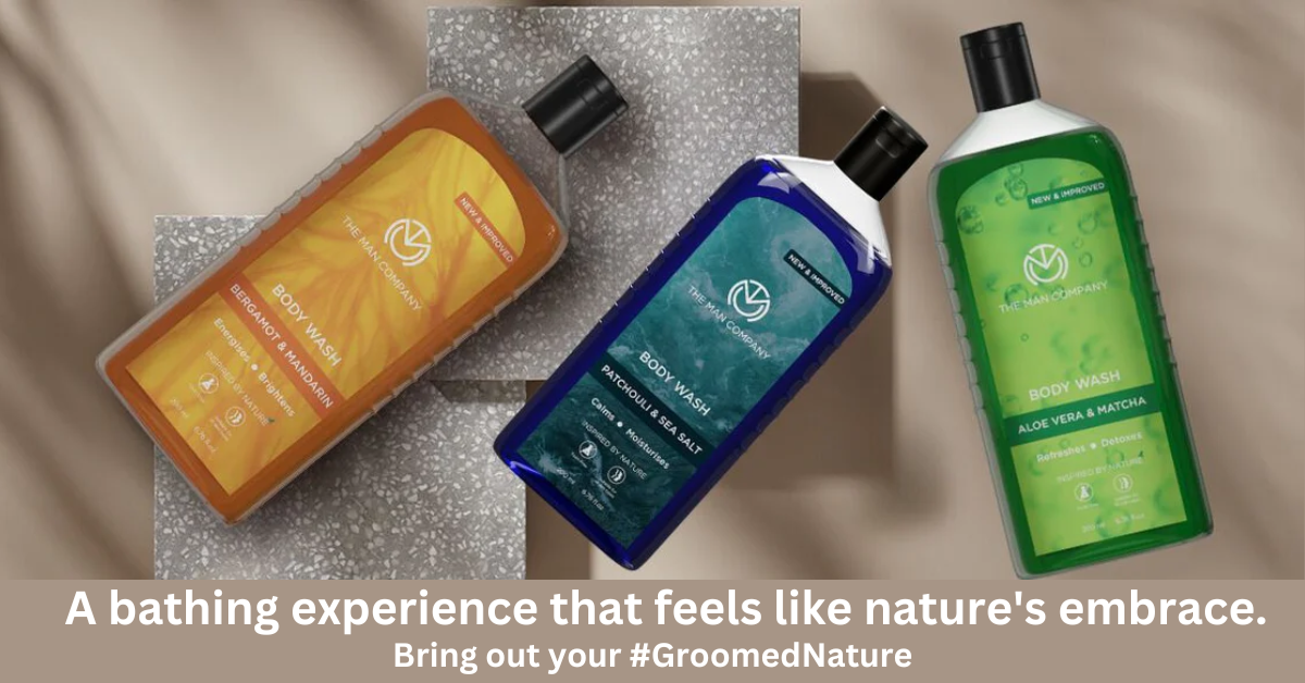 Newly Launched Body Washes by The Man Company