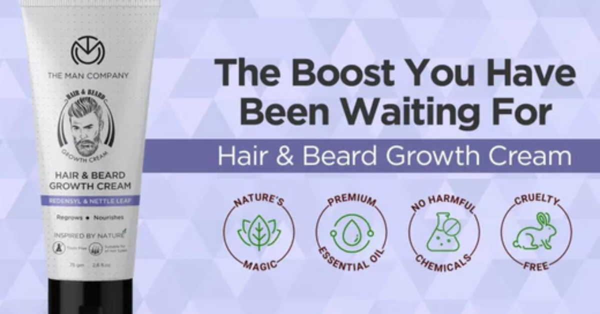 The Long Wait Is Over: Newly Launched Hair & Beard Growth Cream