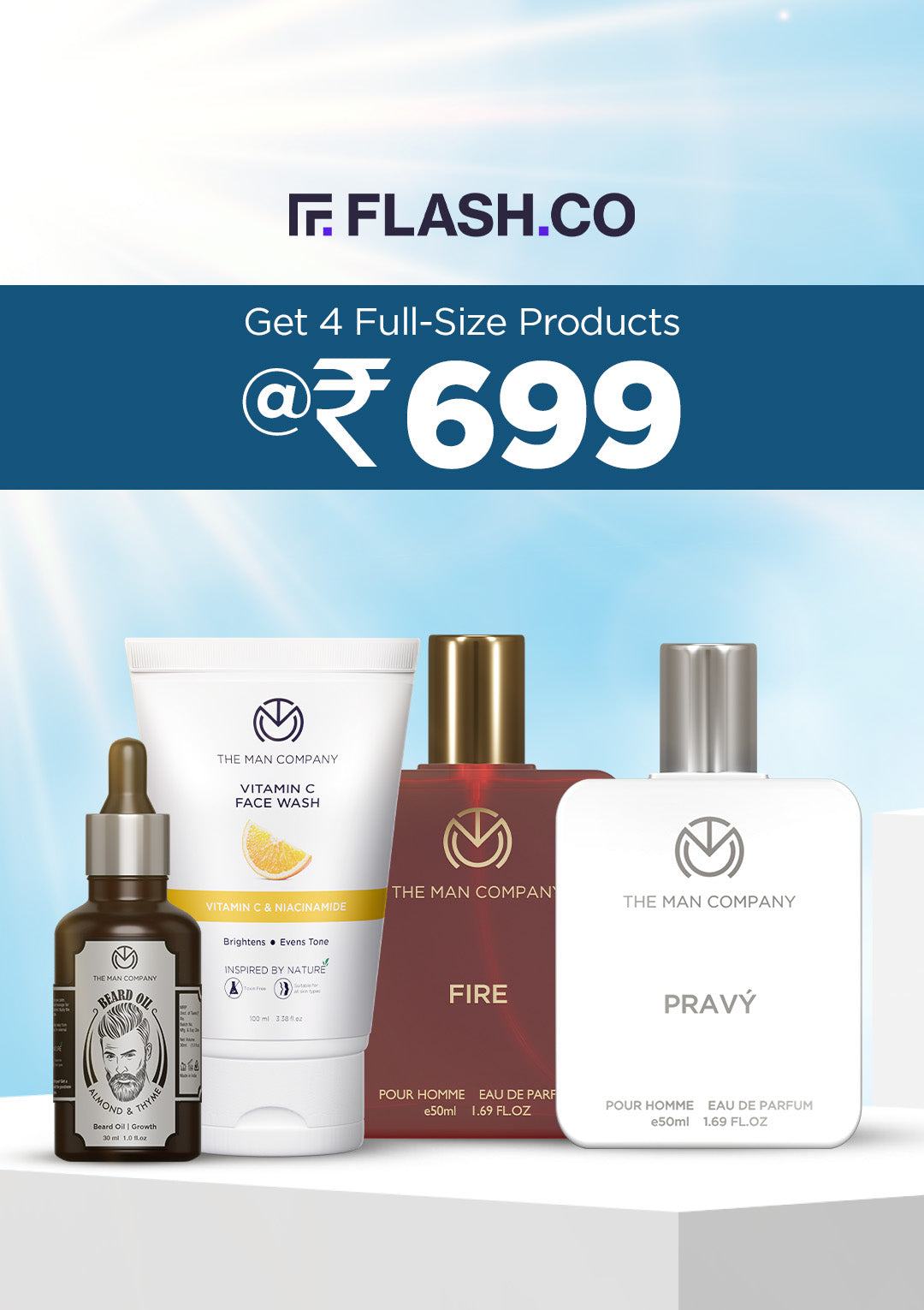 Flash Buy Any 4 Products at 699