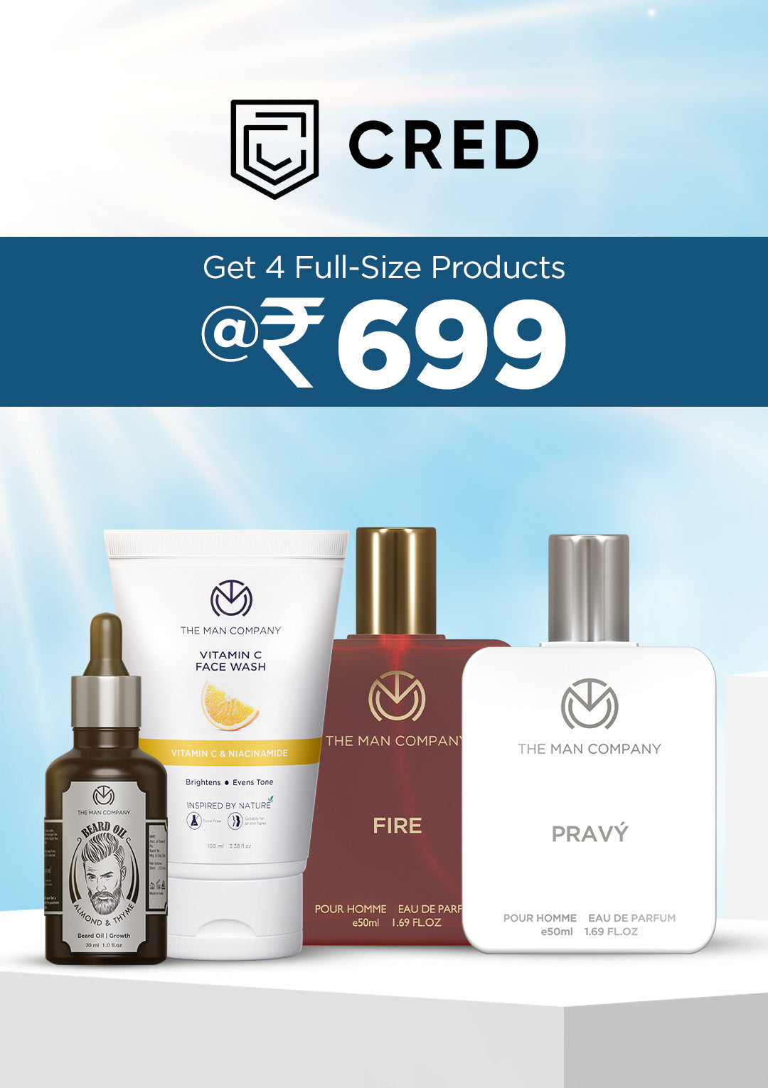 Cred Buy Any 4 Products at 699