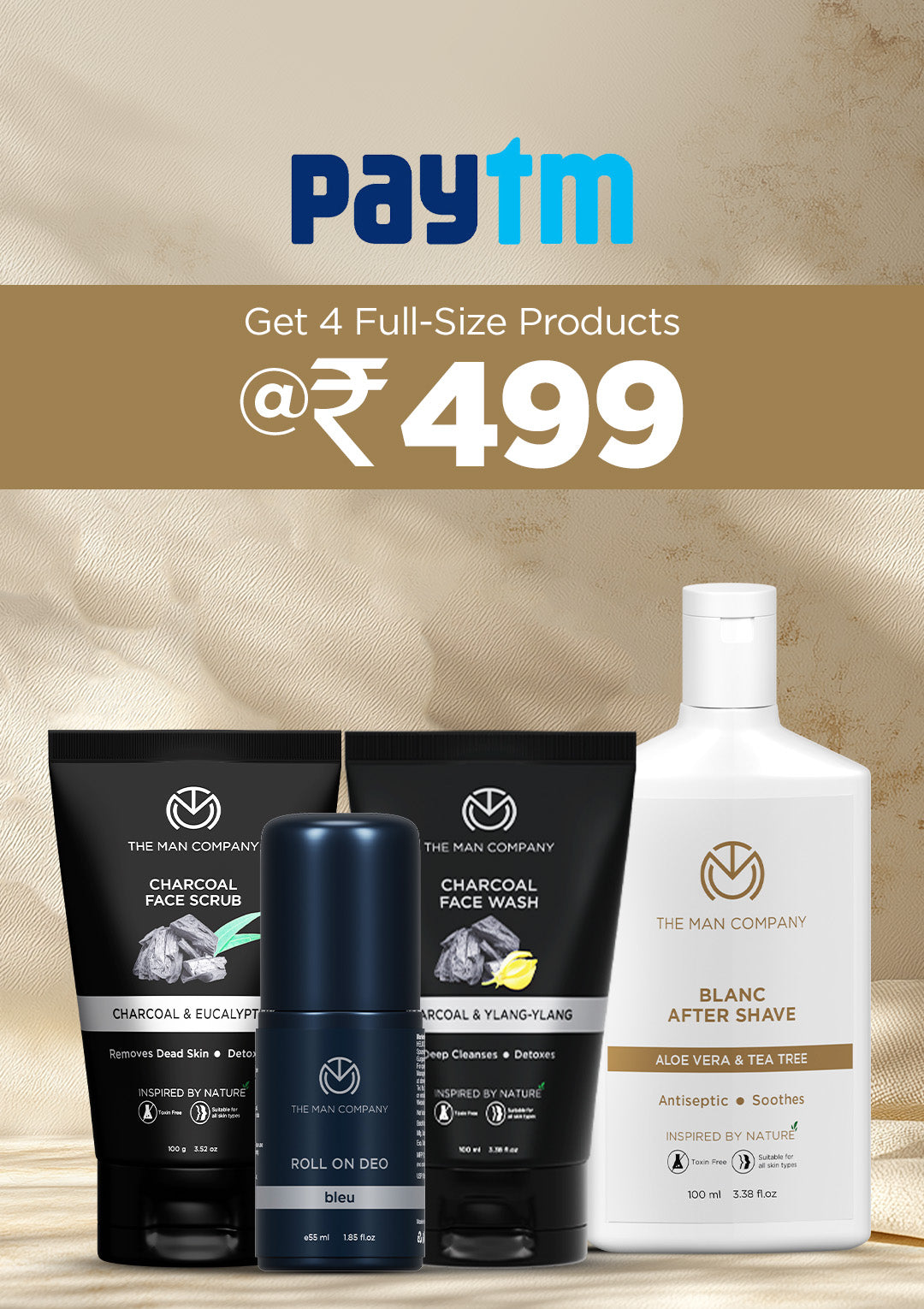PayTM Hot Deals - The Man Company