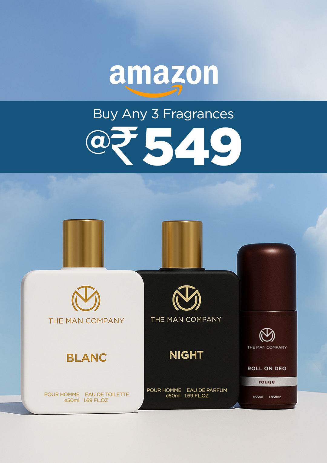 Amazon buy 3 perfumes at 549