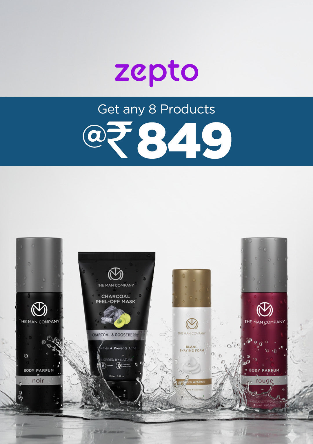 Zepto buy 8 products at 849