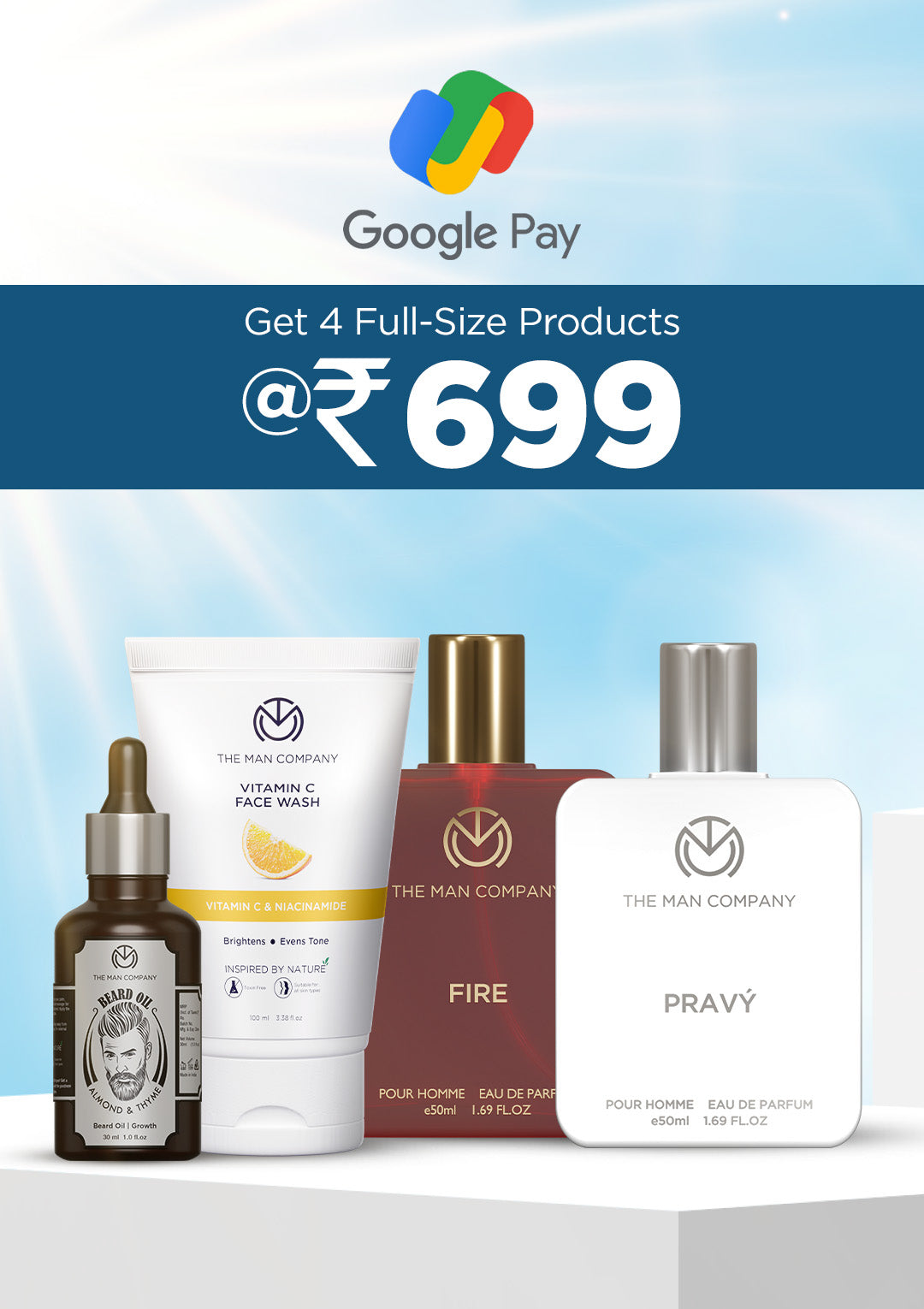 Gpay Buy Any 4 Products at 699