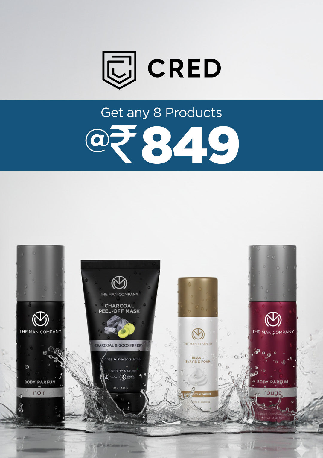 Cred buy 8 products at 849