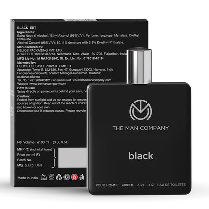 Eau De Toilette I Black (100ml)