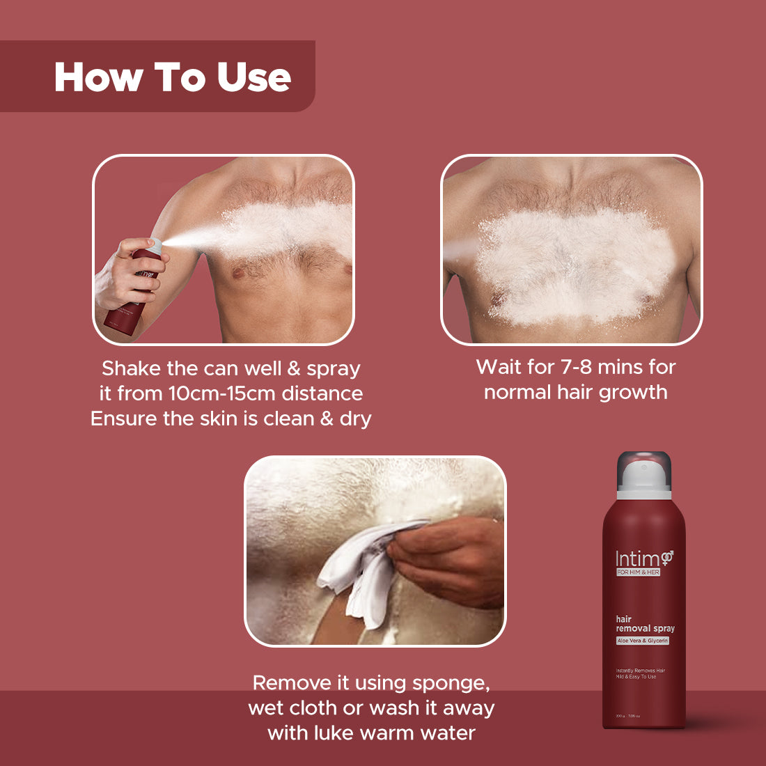 Hair Removal Spray 200g