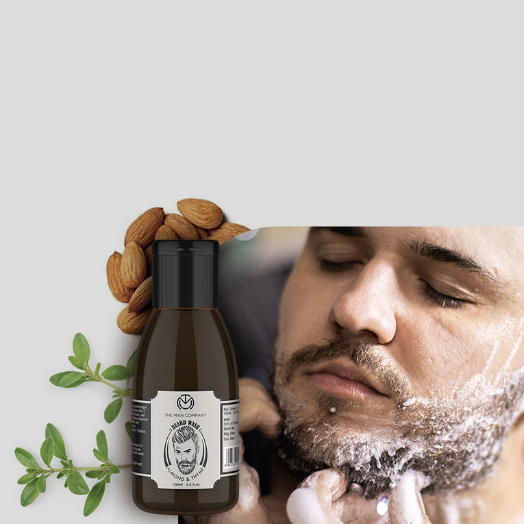 Beard & Face Wash Beard Shampoo Beard Conditioner The Man Company