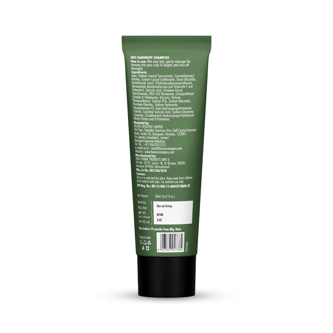 Anti-Dandruff Shampoo for Men (20ml)