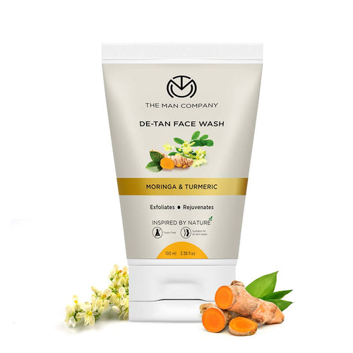 De-Tan Face Wash I Moringa & Turmeric