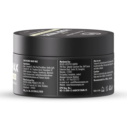 Hair Wax Machismo for Men | Strong Hold Hair Wax