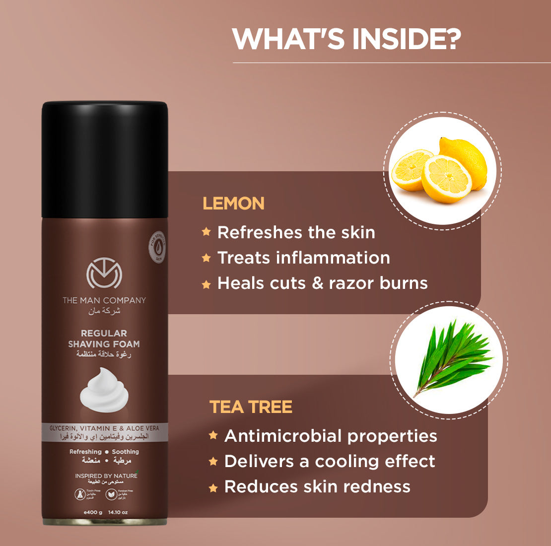 Regular Shaving Foam (400g)