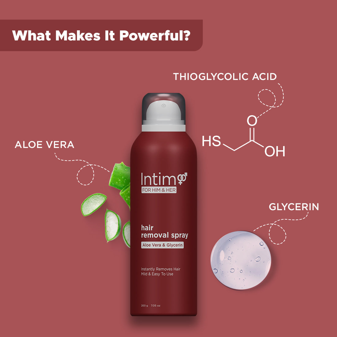 Hair Removal Spray 200g