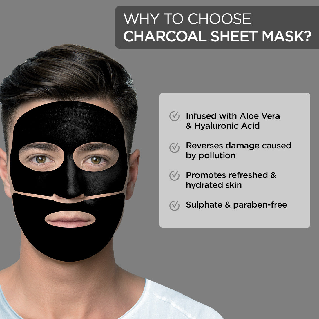Benefits & Uses of Charcoal Facial Sheet Masks – ALLMASK