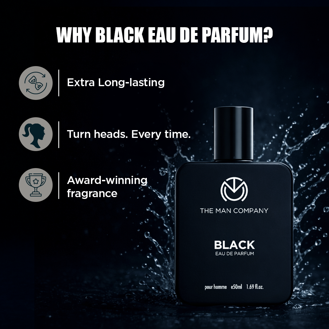 

Eau De Parfum | Black (50ml)