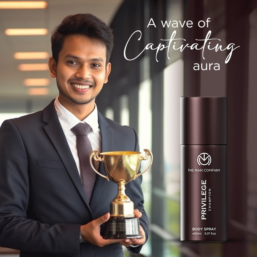 Body Spray | Privilege Body Spray | The Man Company