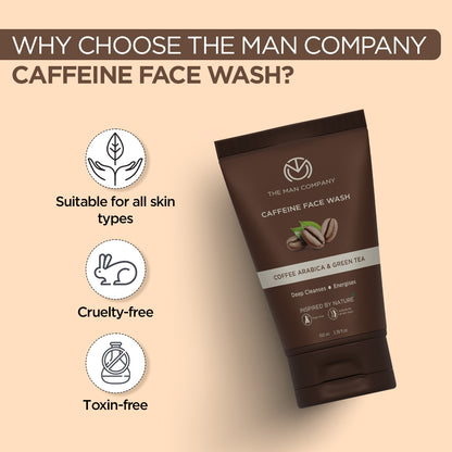 Caffeine Face Wash  | Coffee Arabica & Green Tea