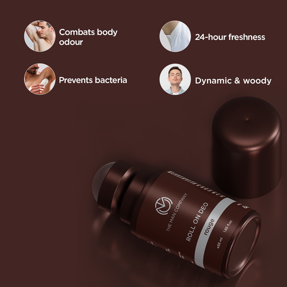 Roll On Deo Rouge | Dynamic & Woody