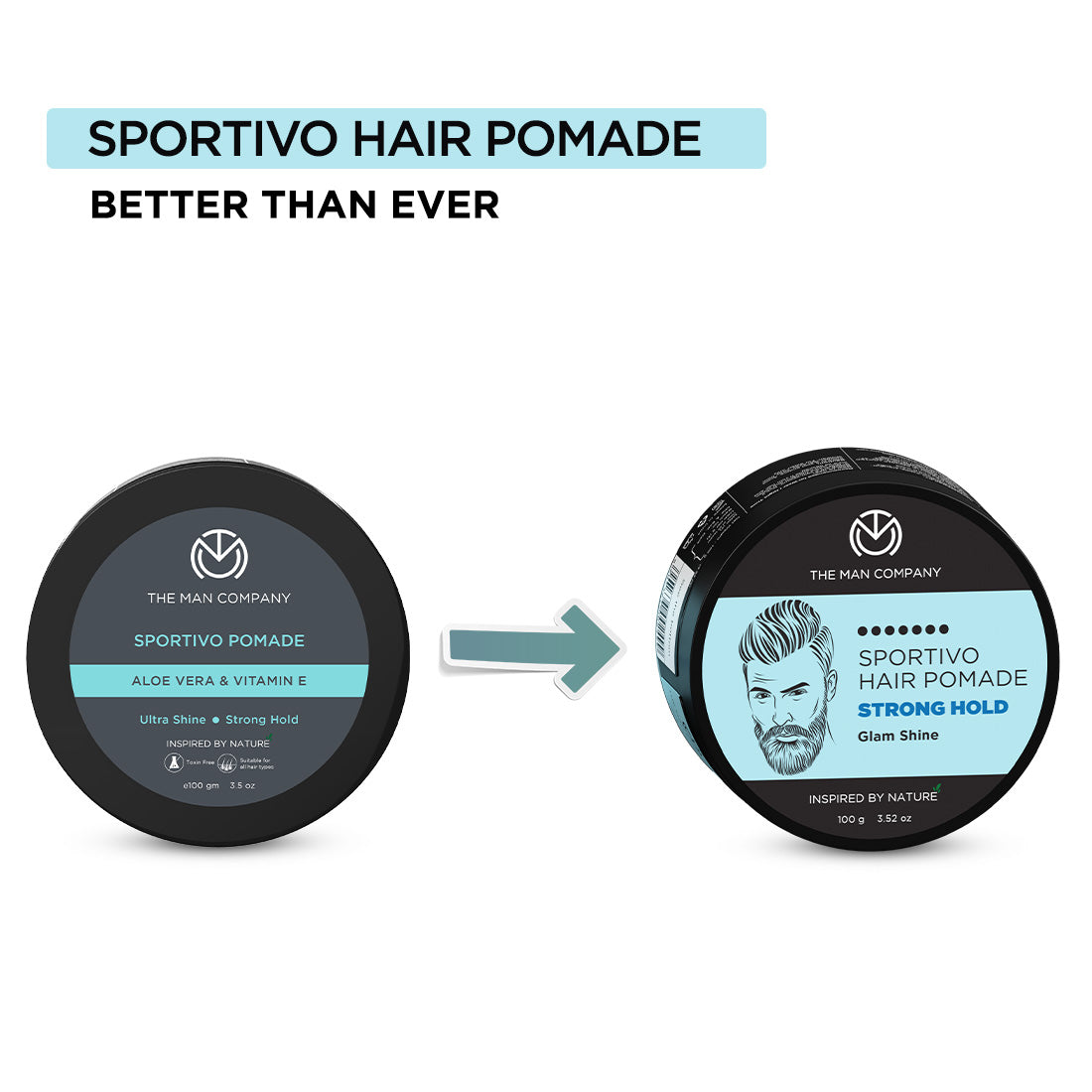 Sportivo Hair Pomade | Strong Hold | Ultra Shine