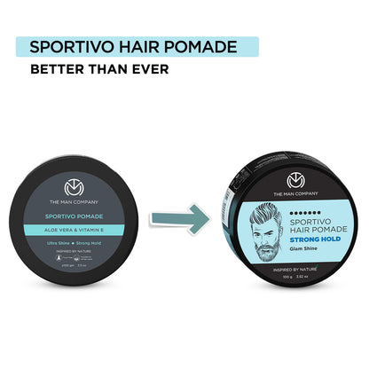 Sportivo Hair Pomade | Strong Hold | Ultra Shine