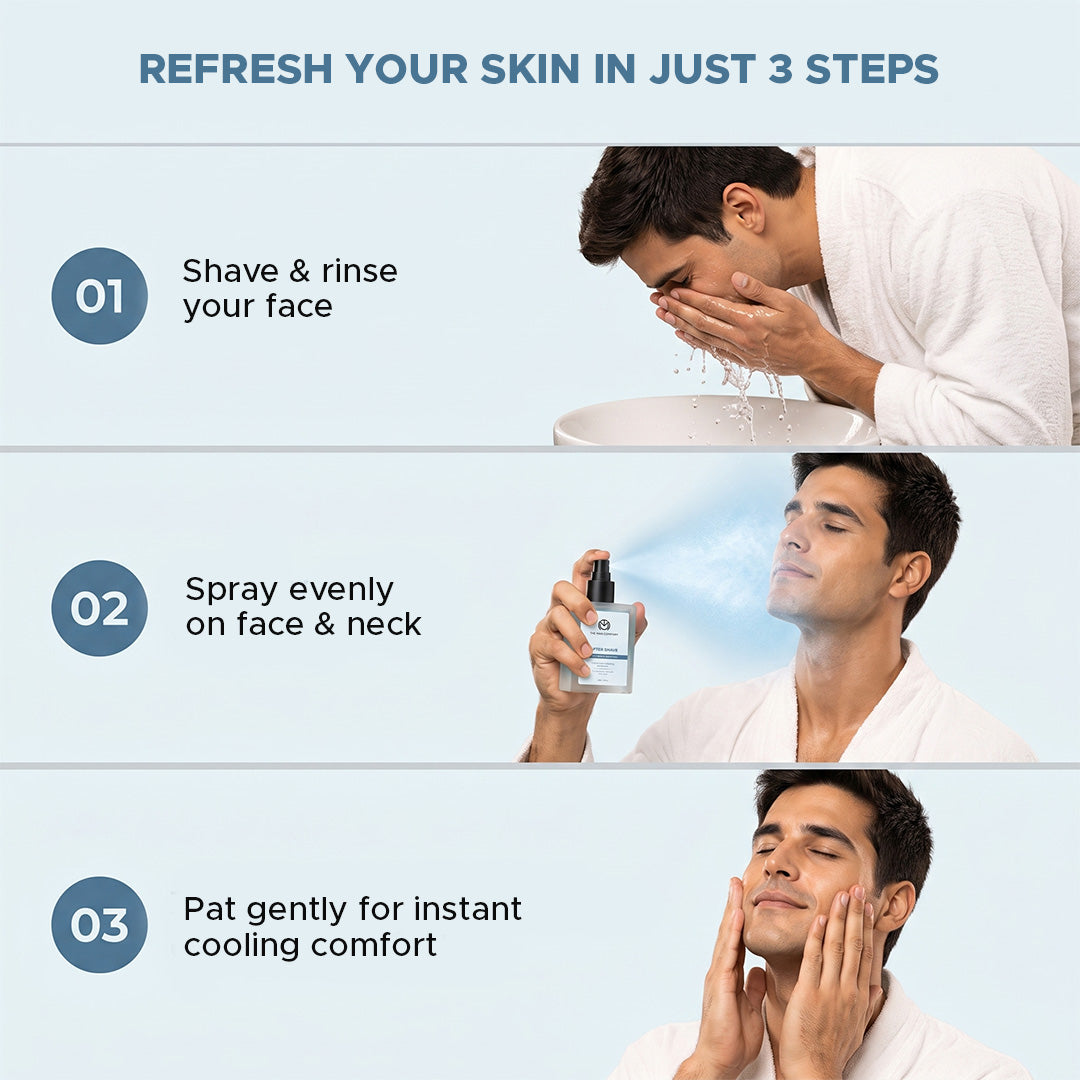 After Shave Spray | Menthol & Aloe Vera