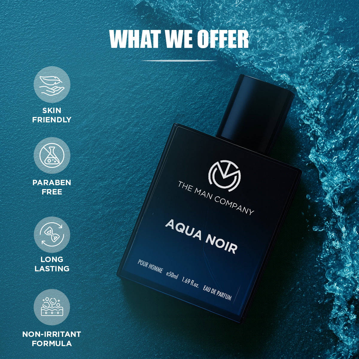 Eau De Parfum | Aqua Noir 50ml