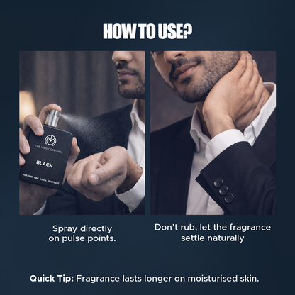 Eau De Toilette I Black (100ml)