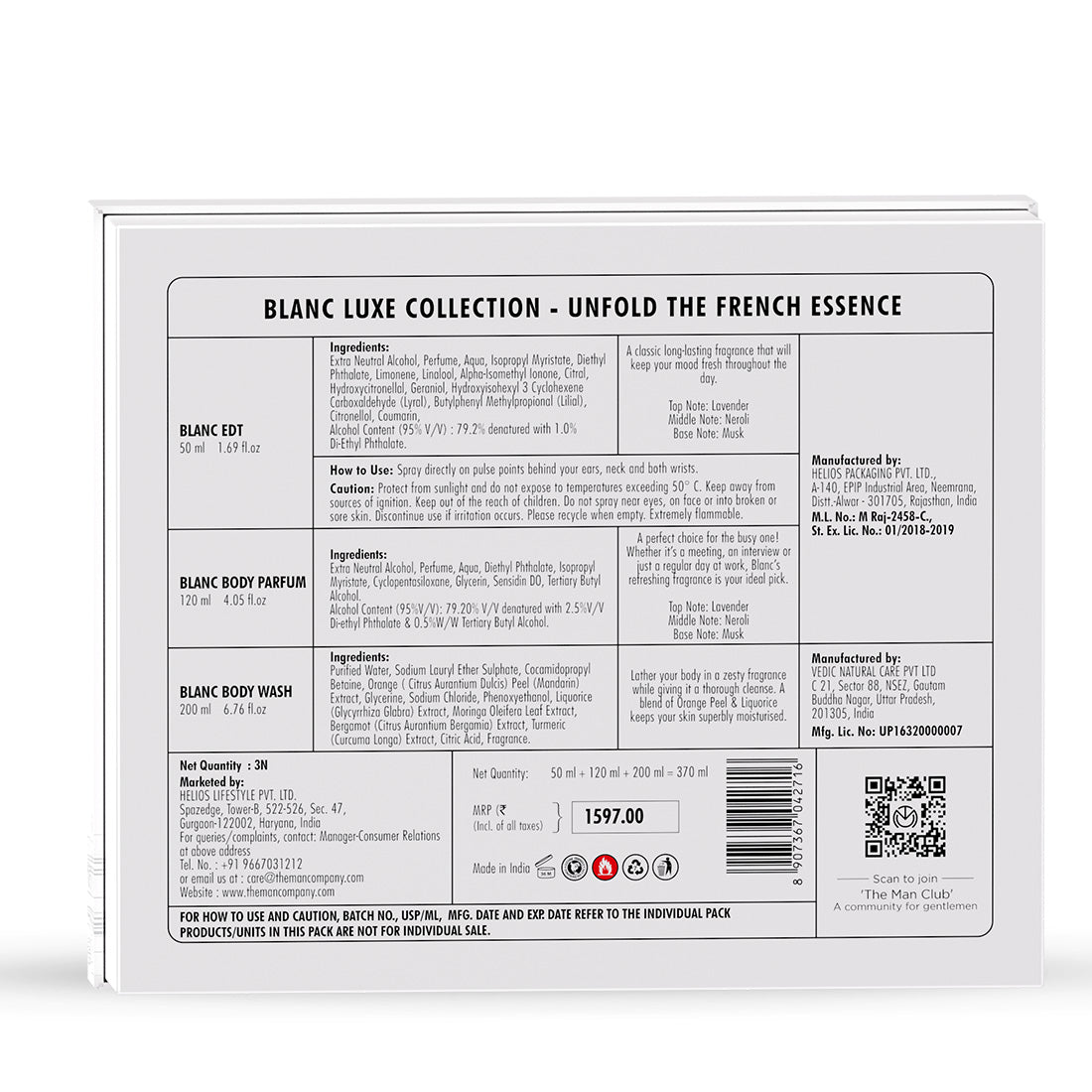 Blanc Luxe Collection