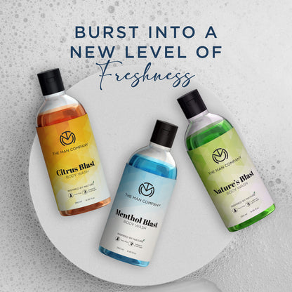 Pure Showering Blasts - Pack Of 3 Body Washes