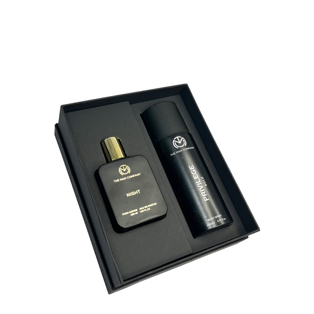 Night & Bold Body Spray Gift Set The Man Company