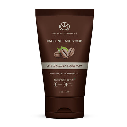 Caffeine Face Scrub |  Coffee Arabica & Aloe Vera