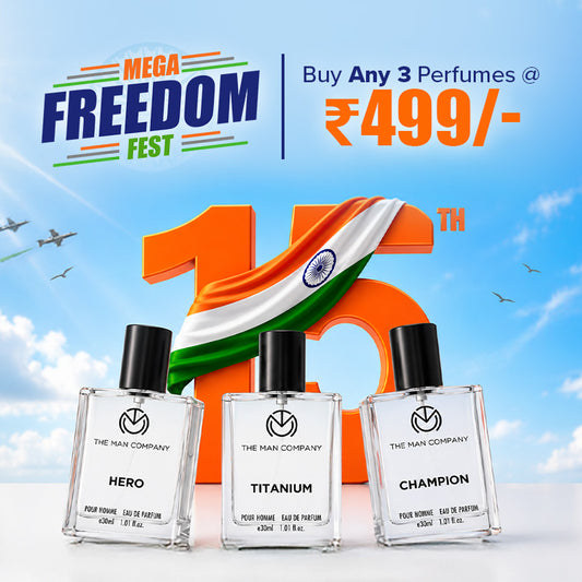 Buy any 3 Perfumes at 499