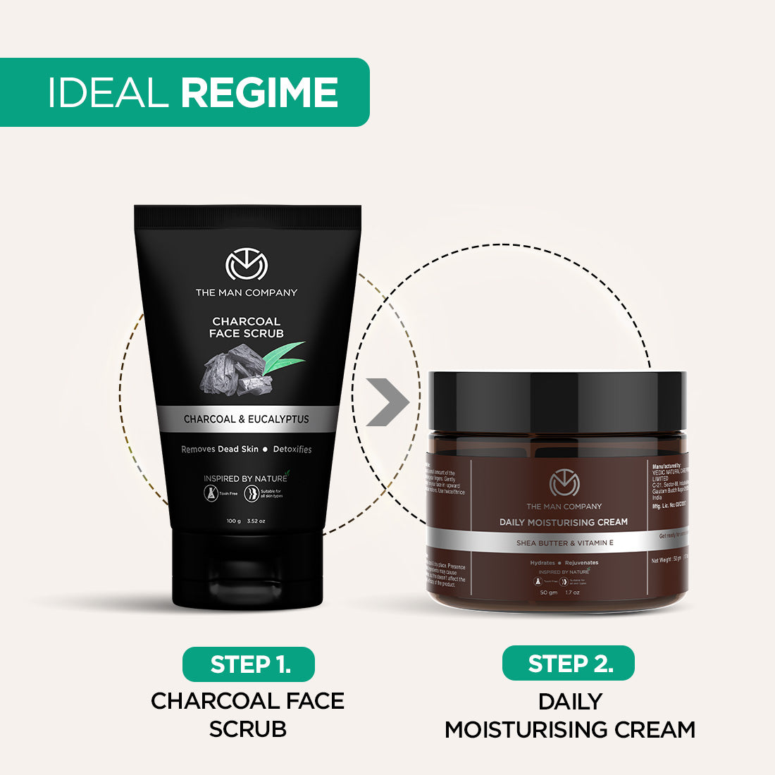 Charcoal Face Scrub | Charcoal & Eucalyptus (100g)