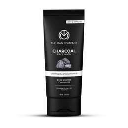 Charcoal Face Wash for Men – Charcoal & Niacinamide | Deep Cleansing & Oil Control