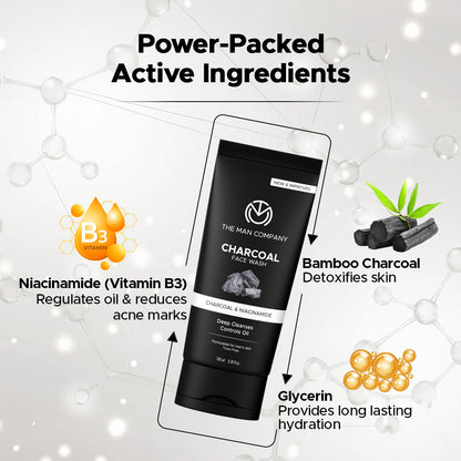 Charcoal Face Wash | Charcoal & Ylang Ylang