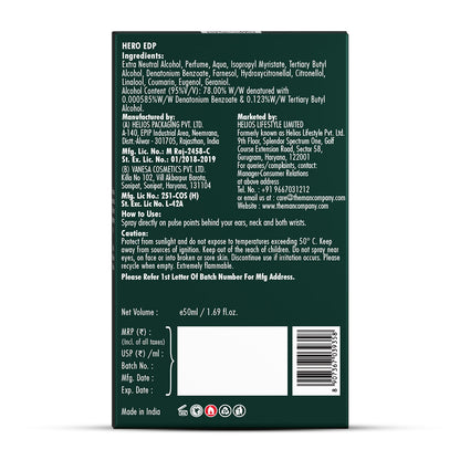 Eau De Parfum | Hero (50ml)